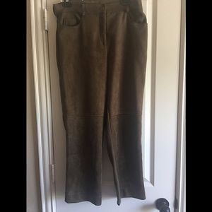 JOSEPH RIBKOFF VINTAGE OLIVE GREEN PANTS